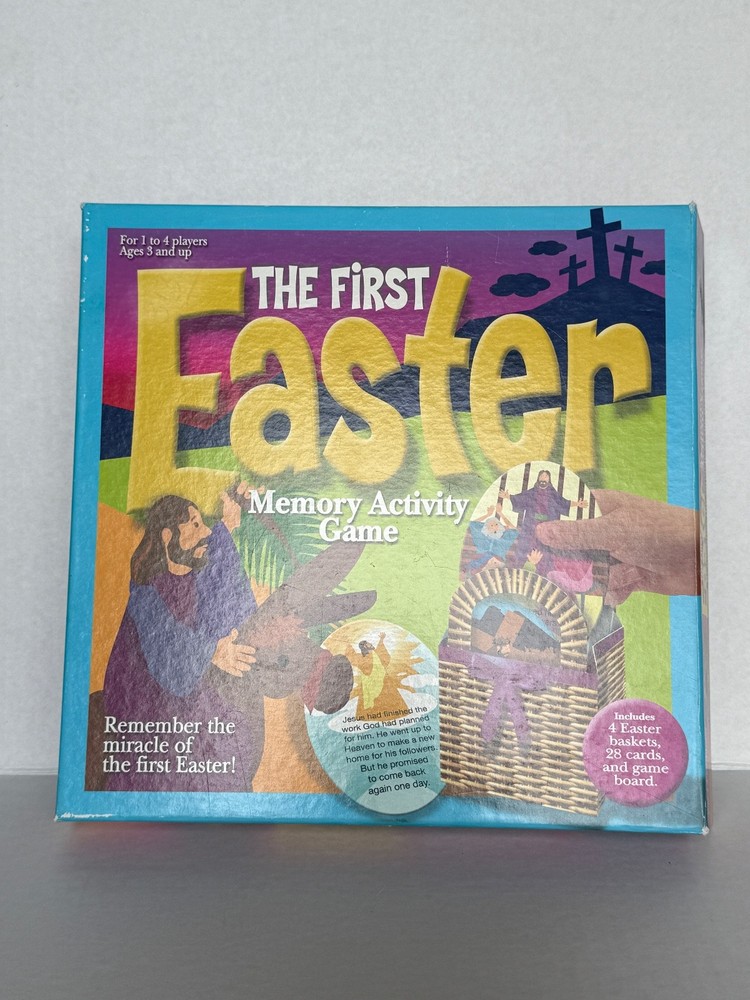 The First Easter Memory Activity Game by Standard Publishing