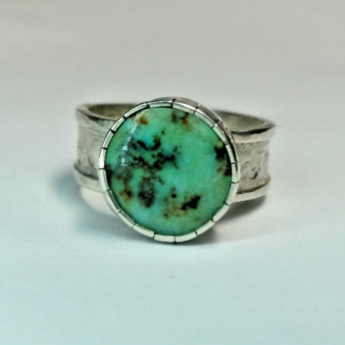 Original Turquoise Ring Augustus Caesar Low Number