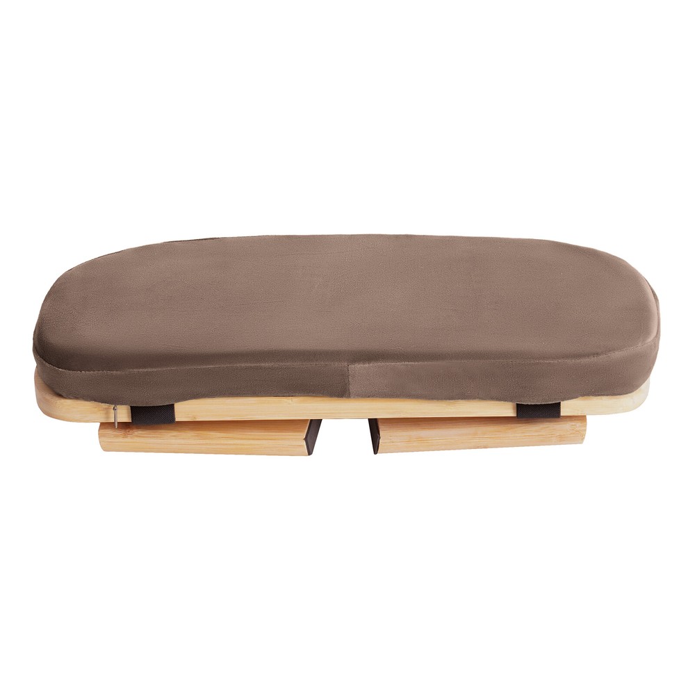 Modern Meditation Bench Foldable & Ergonomic Meditation Stool W/ Cushion