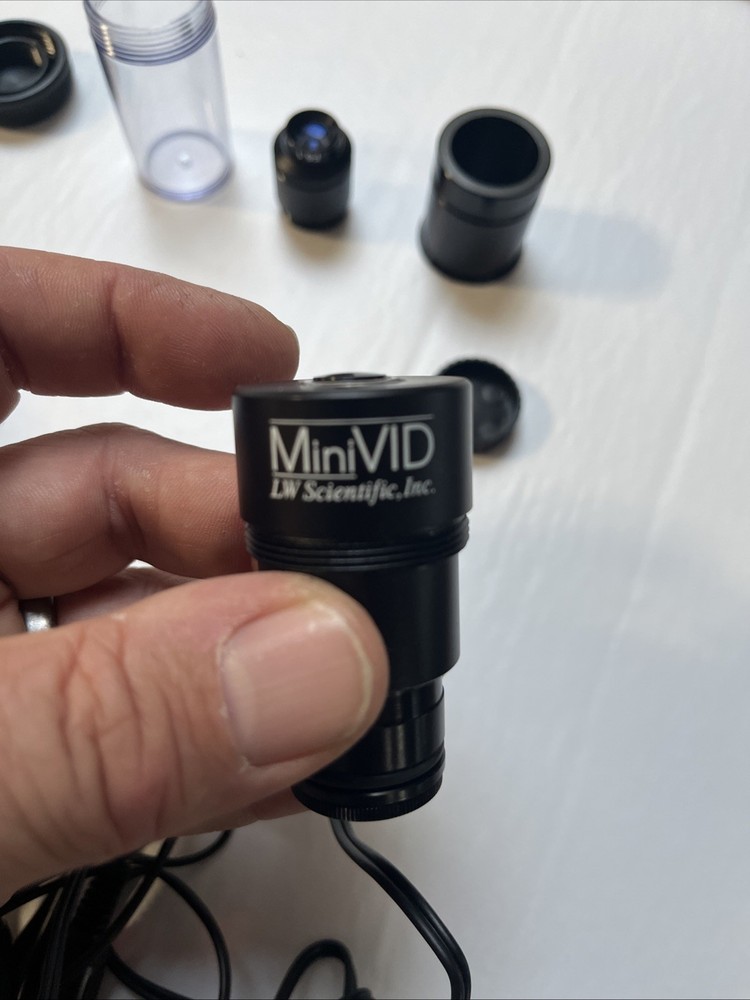 LW Scientific Minivid Microscope Camera Kit RCA