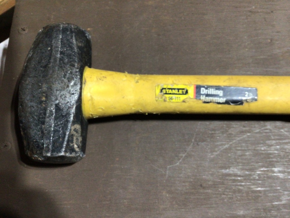 2 Pound STANLEY 56-111 Double-Faced Drilling Hammer