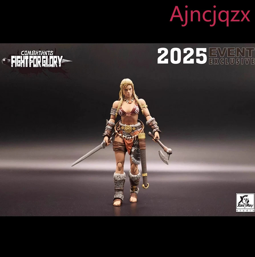 Xesray Studio Fight for Glory Combatants Exclusive Gold Hildr 1/12 In Stock