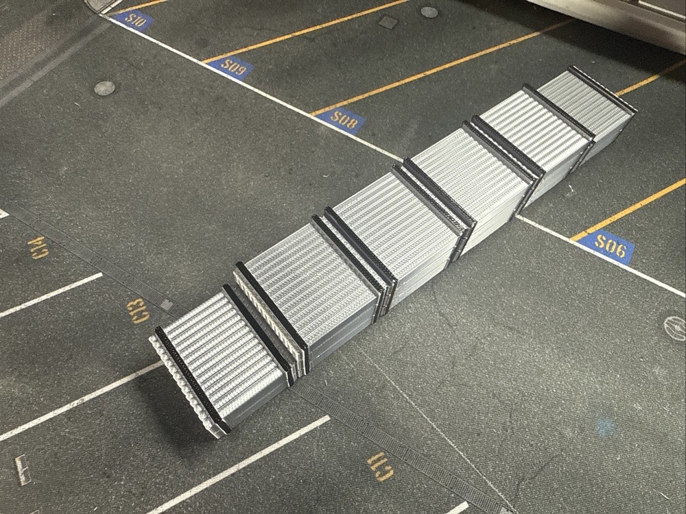 1/64 DCP Metal Sheet Load for Flatbed Trailer