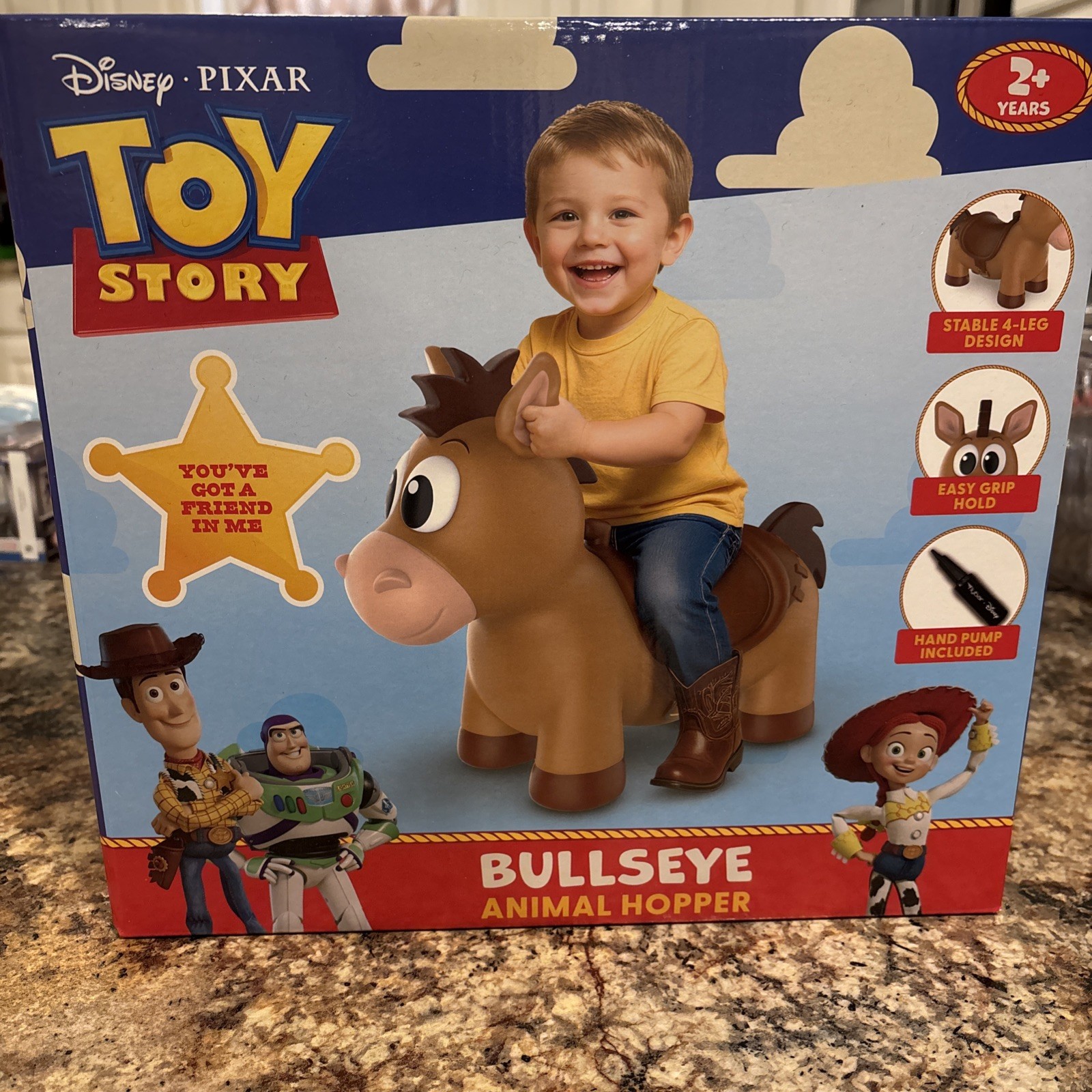 Flybar Toy Story Bullseye Animal Hopper Disney Pixar
