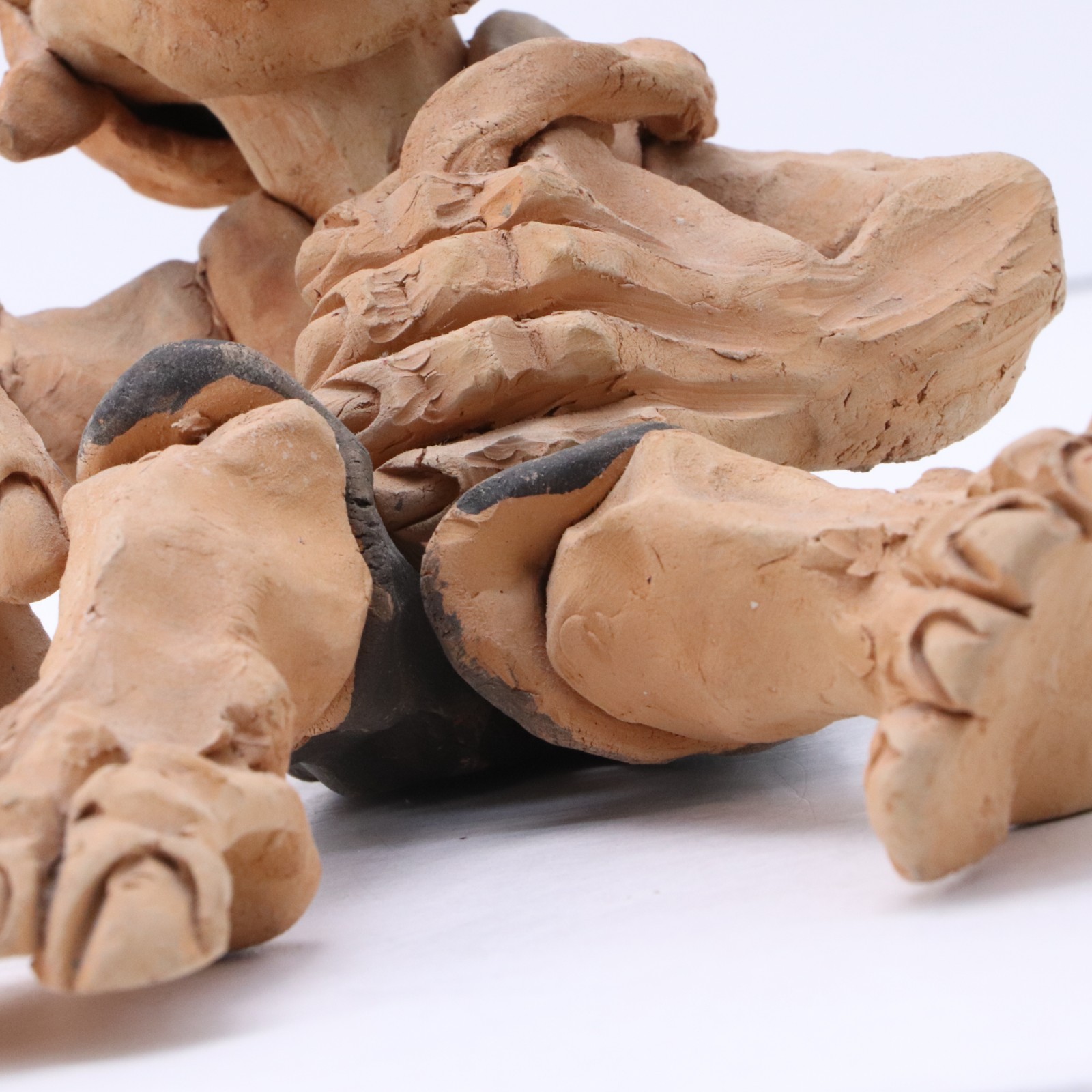 Quechuan Edilberto Merida Cusco Peru Sculpture Peruvian Folk Art Clay Pottery