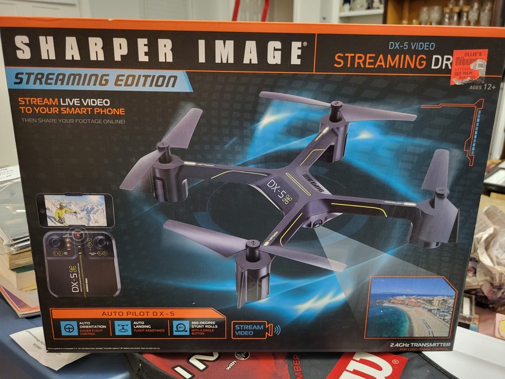 Sharper Image DX-5 HD Video Streaming Drone Edition