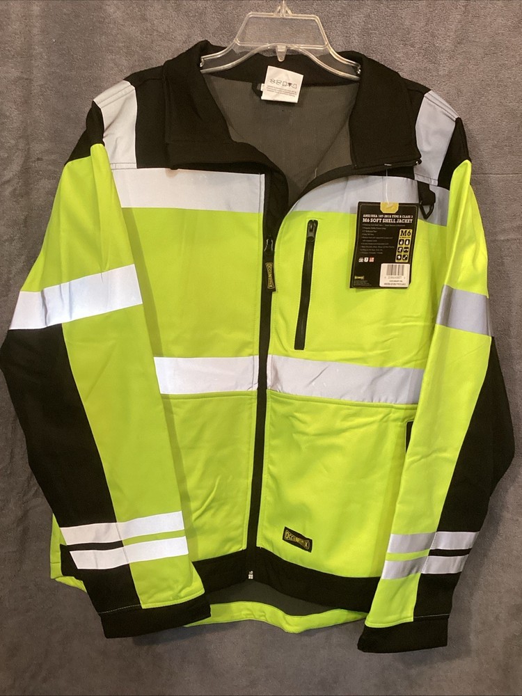 OccuNomix class three high-vis M6 soft shell jacket