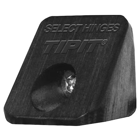 Select Hinge Tipit Cb Concealed Hinge, Polymer, Screw-On Mounting, 1 In Leaf W