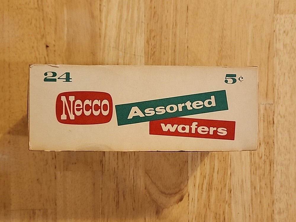 Necco Assorted Wafers Candy Box
