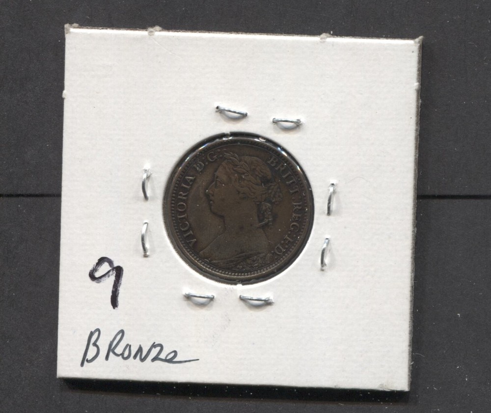 1886-Great Britian -VF/ 1 Farthing