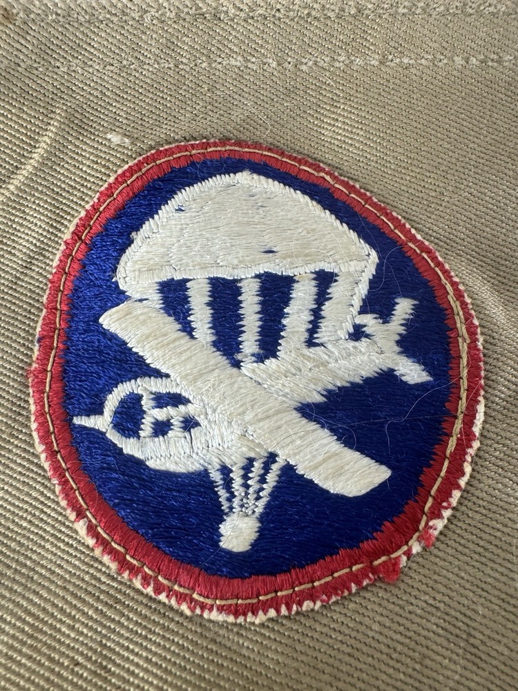 WW2 Glider Troops Khaki Garrison Cap/ Overseas Cap