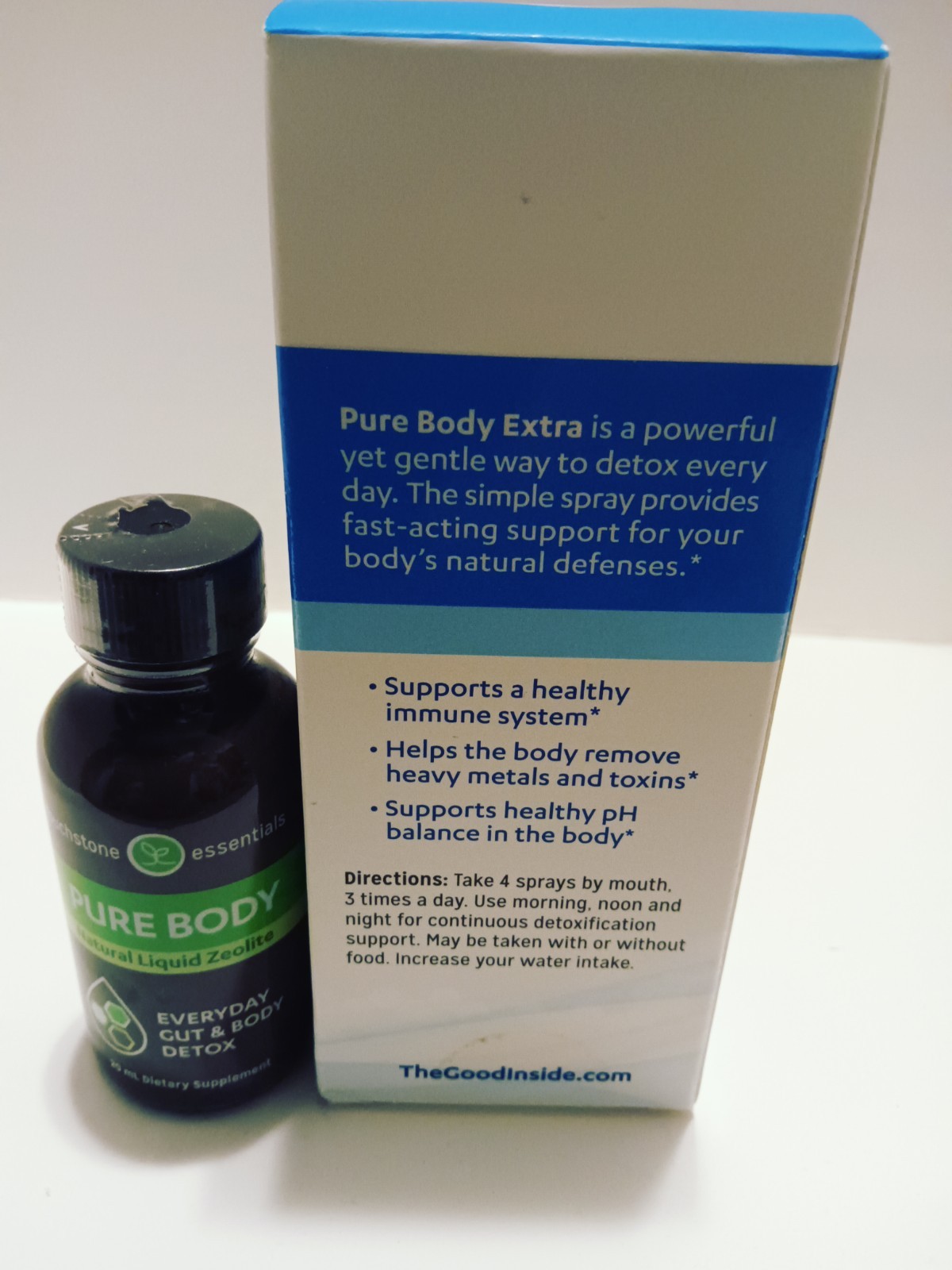 Touchstone Essentials Pure Body Extra Natural Zeolite | 2 Packages | FREE SHIP