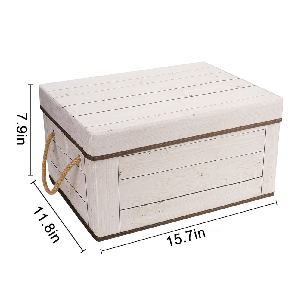 Memory for Keepsake, Decorative Storage Boxes with Lids and Handles for Stora...