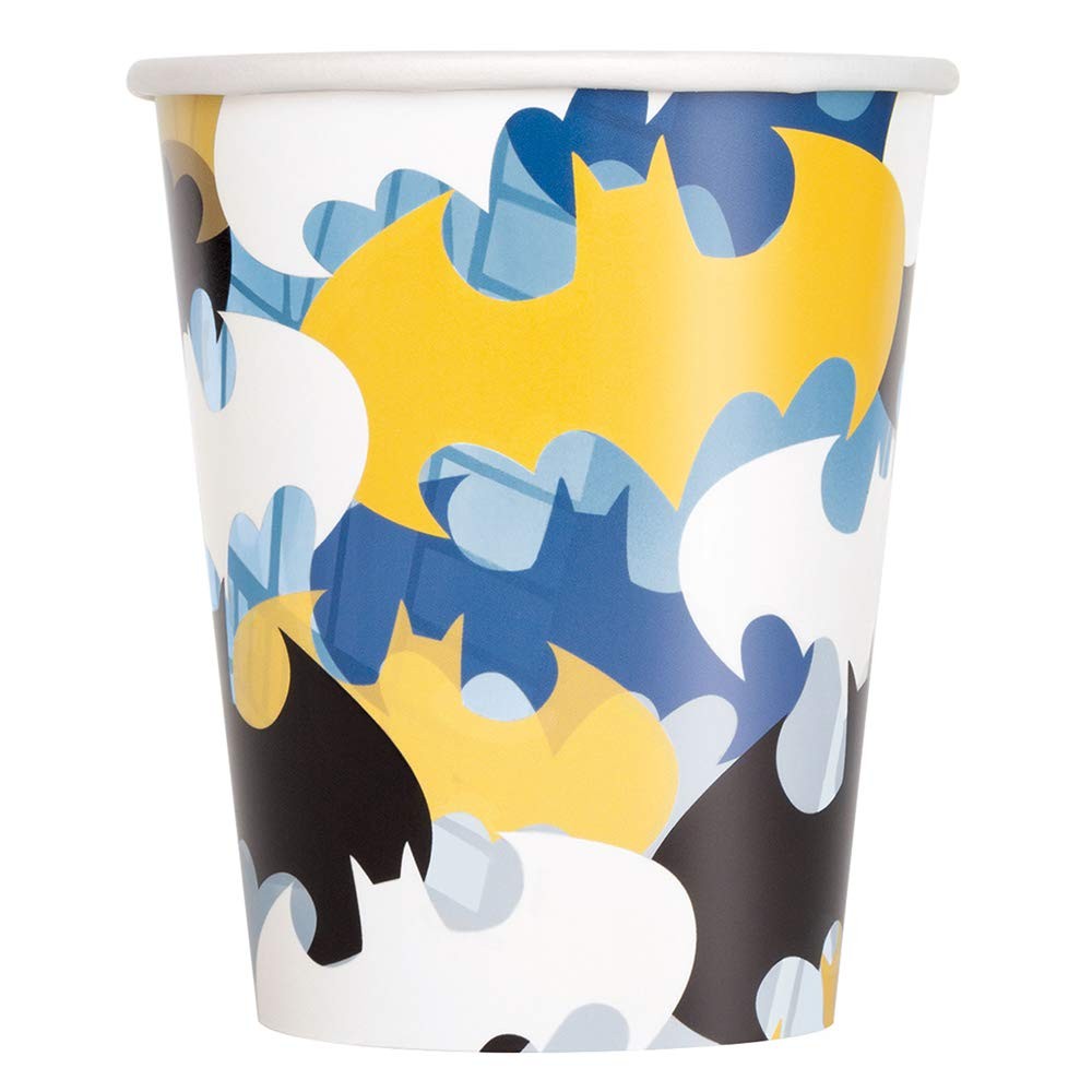 Batman Paper Cups - 8 Pcs