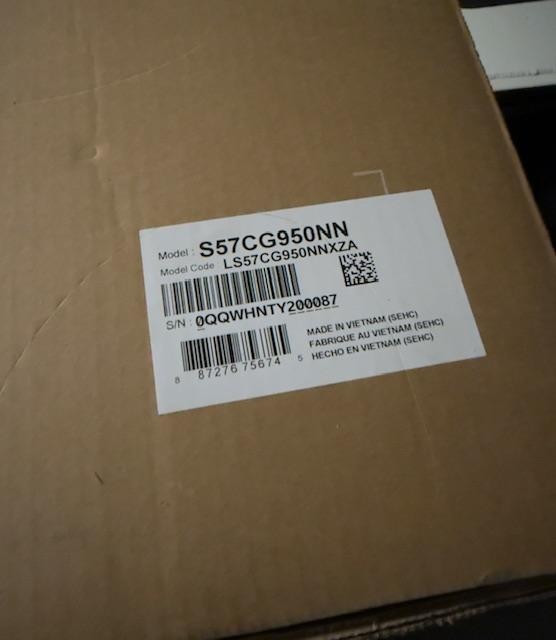 Samsung 57" Odyssey Neo G9 G95NC Dual UHD Quantum Matrix Gaming Monitor SEALED