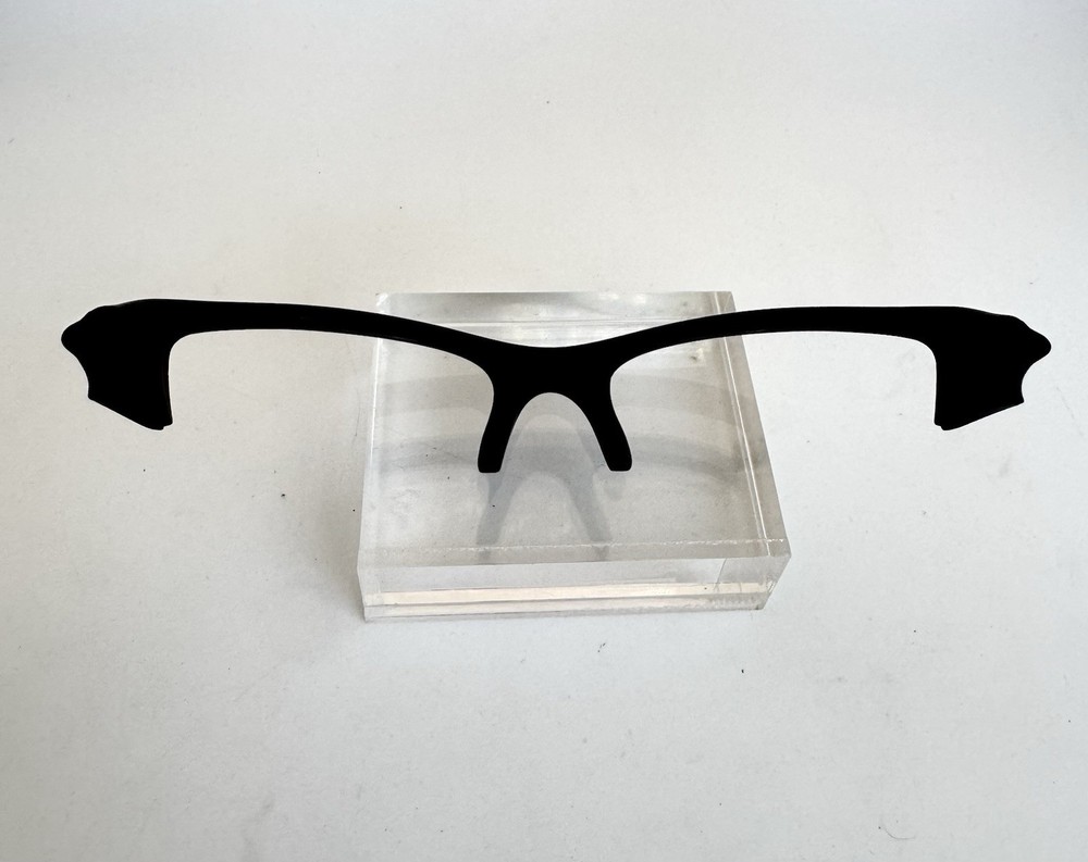 OAKLEY FLAK JACKET & FLAK JACKET XLJ REPLACEMENT MATTE BLACK FRAME FRONT OCP
