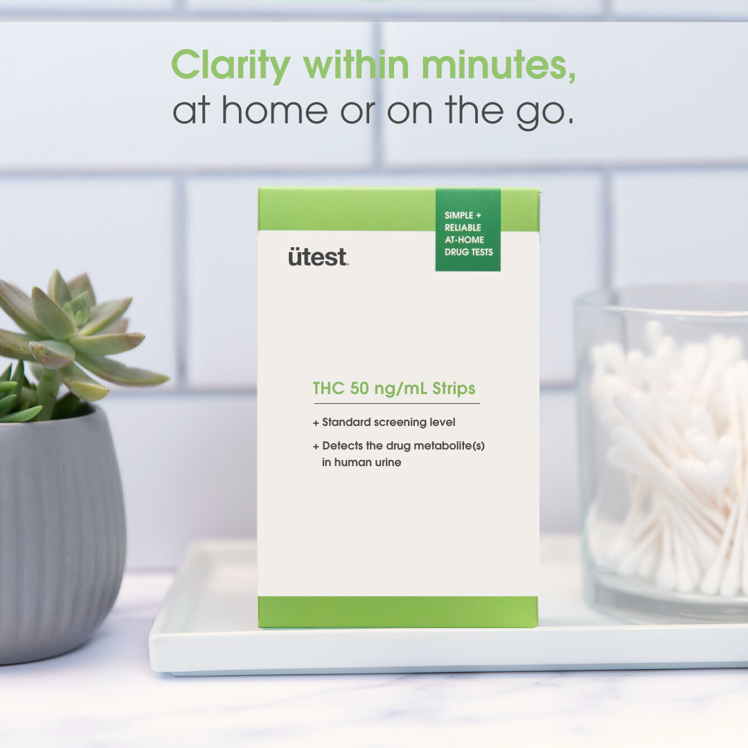 THC 50 ng/mL (25 Pack) Strips - At Home Marijuana Urine Drug Tests
