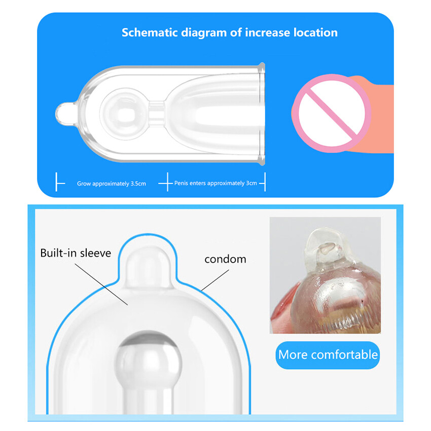 3pcs Penis Glans Foreskin Phimosis Curing Correction Ring For Man Supplement Kit
