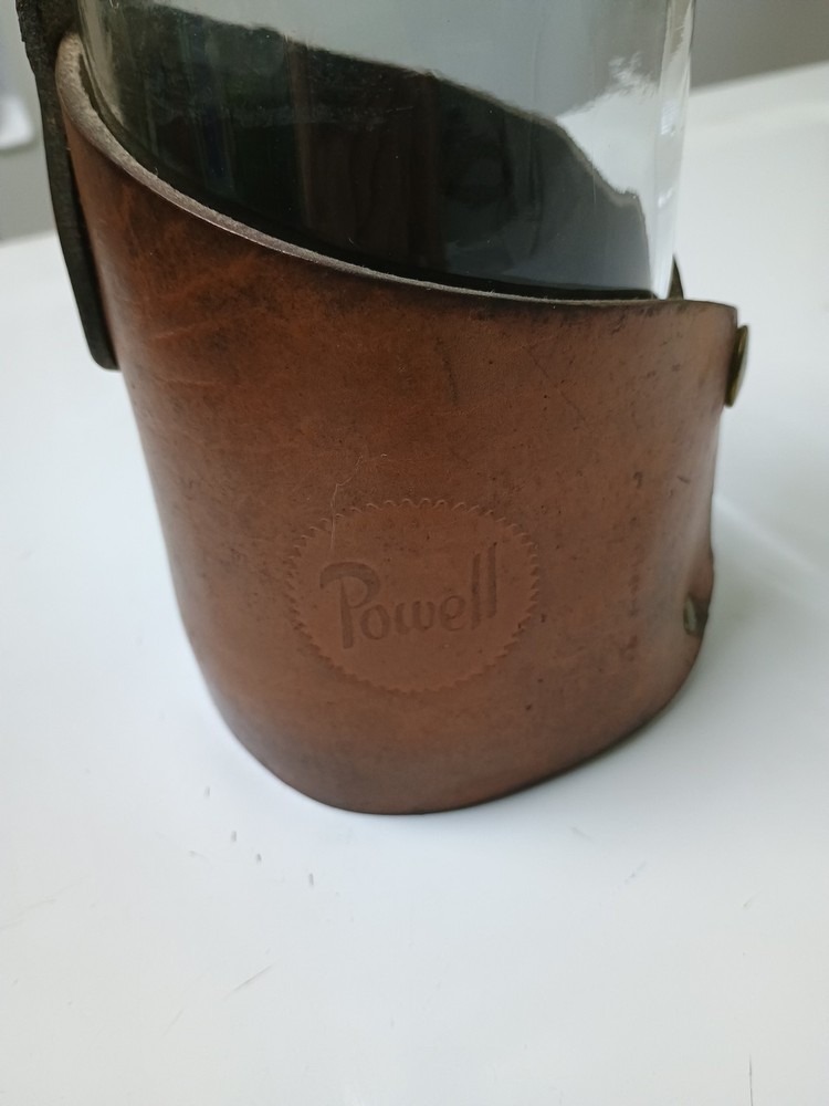 Leather Wrapped Wine Bottle