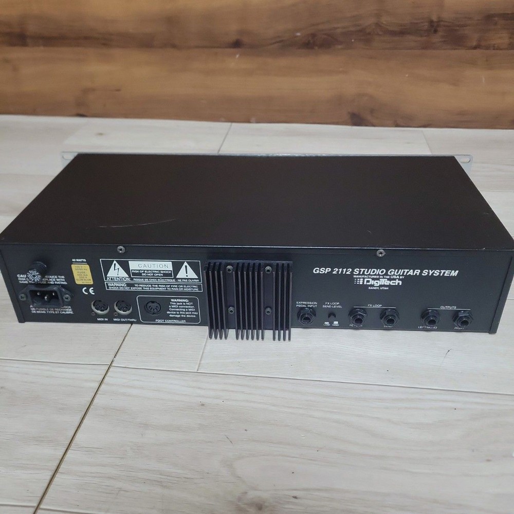 GSP 2112 STUDIO GUITAR SYSTEM Guitar Effect Foot Controller Set Processor