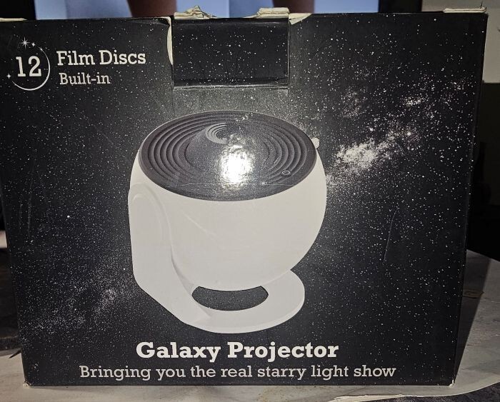 Portable 360° Star/Galaxy Projector - Efficient LED Galaxy Light