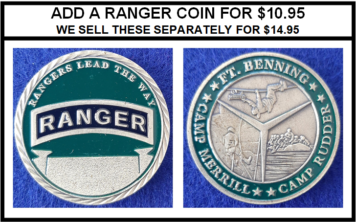 MC-NICE: ARMY Ranger Creed ALL UNITS Framed PERSONALIZED