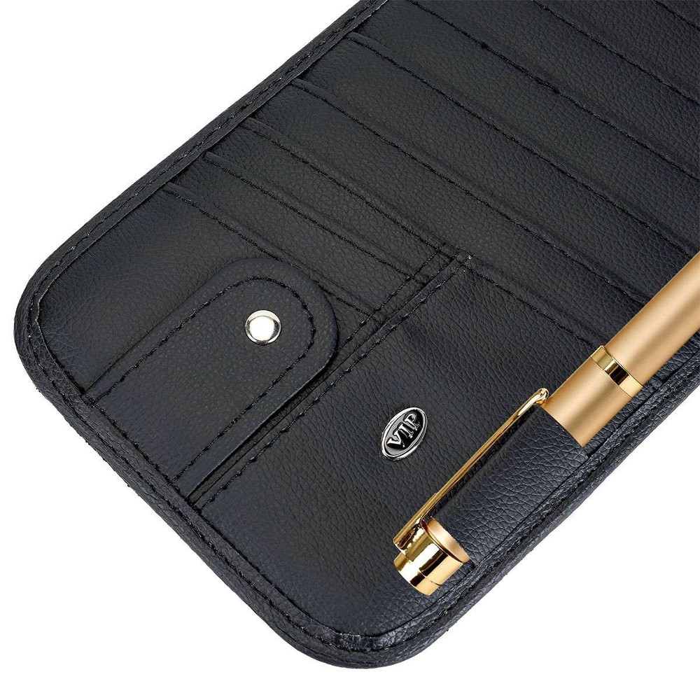 Sun Visor CD Case Holder for Car Multi-Function Visor Organizer for CD/DVD NEW