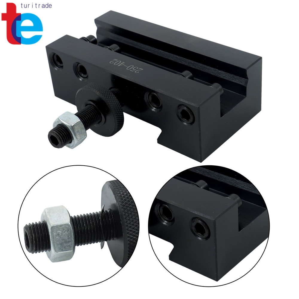 Industrial CA #2 Tool Post 250-402 w/ Quick Change Turning Facing Holder