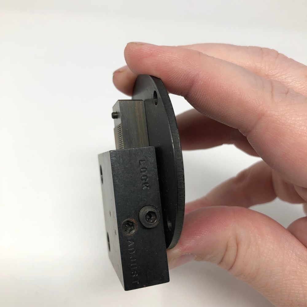 Starrett 674-3 Back w/ Adjustable Mounting Bracket for 655 Dial Indicator in Box