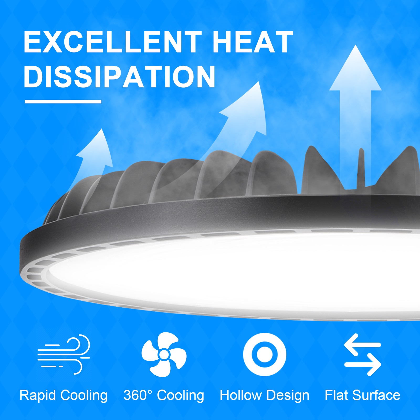 10 Pack 200W UFO Led High Bay Light Factory Commercial Warehouse Industrial Shop