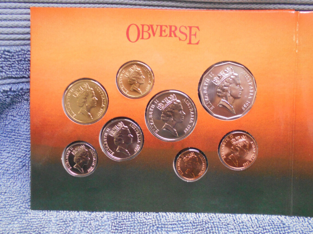 1989 AUSTRALIAN COIN MINT SET - SEE DESCRIPTION
