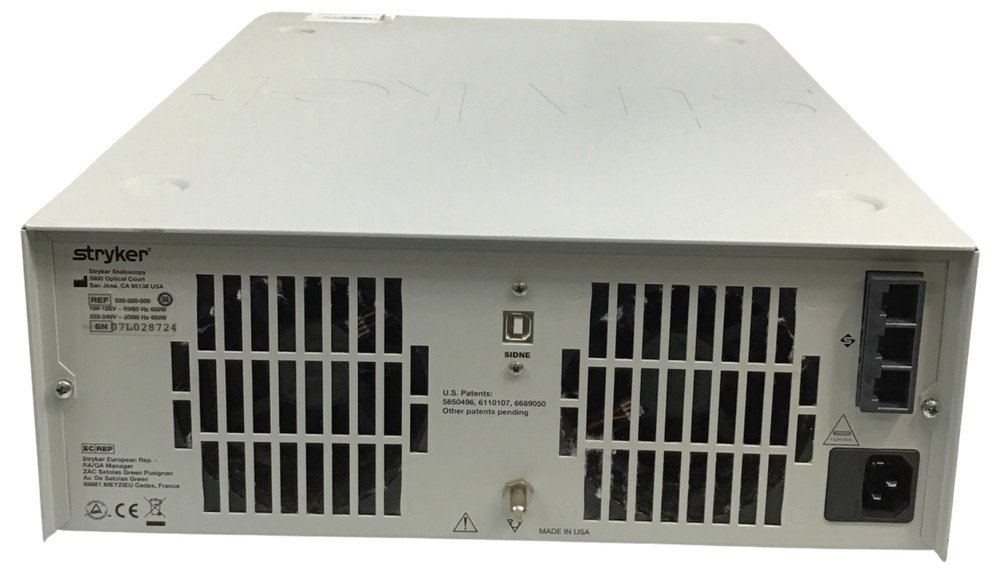 STRYKER X8000 XENON LIGHT SOURCE