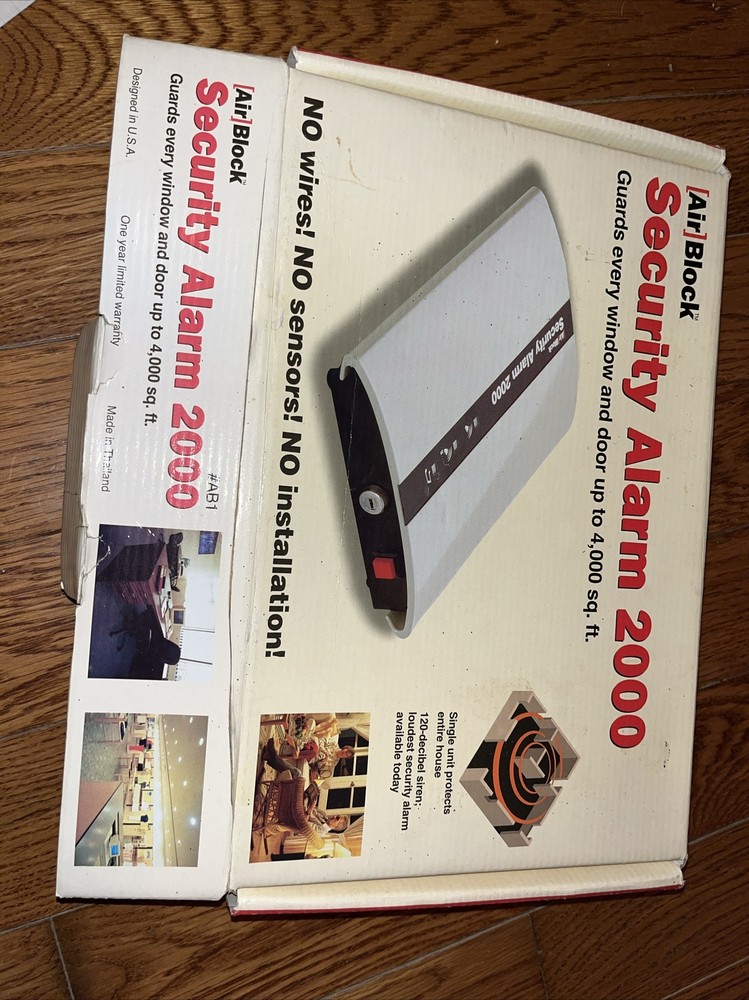 Air Block Security Alarm 2000