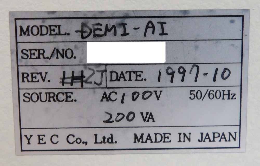 Yec DEMI-AI High Speed Eprom Duplicator Module Working Surplus