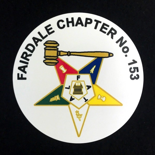 Custom Eastern Star Past Matron Auto Emblem (Dozen)