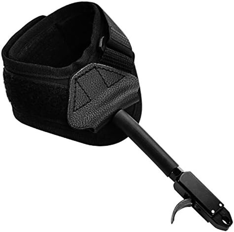 Compound Bow Release Aid Trigger Adult Archery Right Left Hand Adjustable Black
