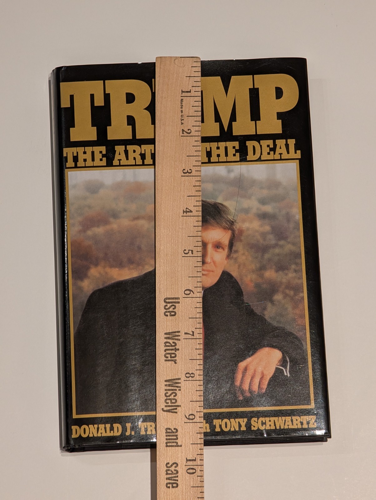 SIGNED Trump The Art Of The Deal Hardback Book Official 2016 Election Edition