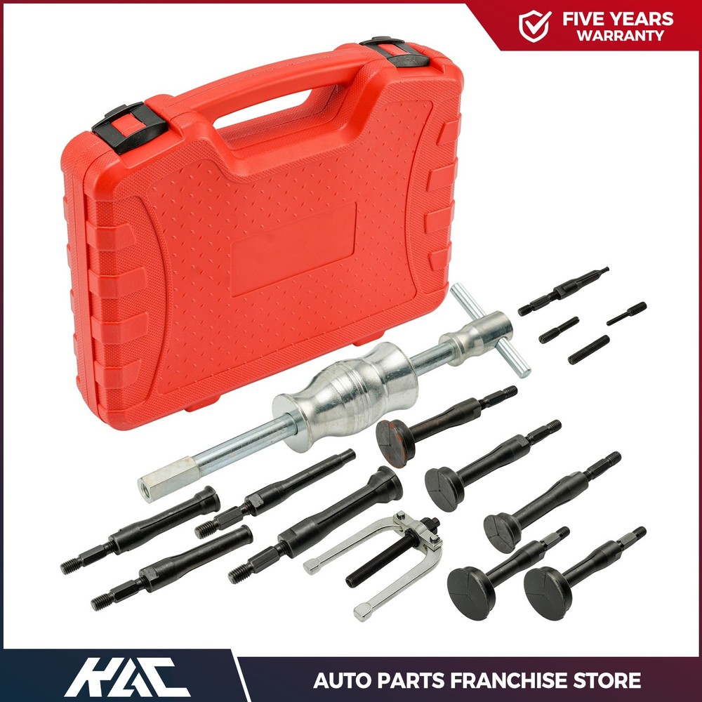 16PCS Bush Bearing Puller Blind Hole Pilot Internal Extractor Removal Tool Set