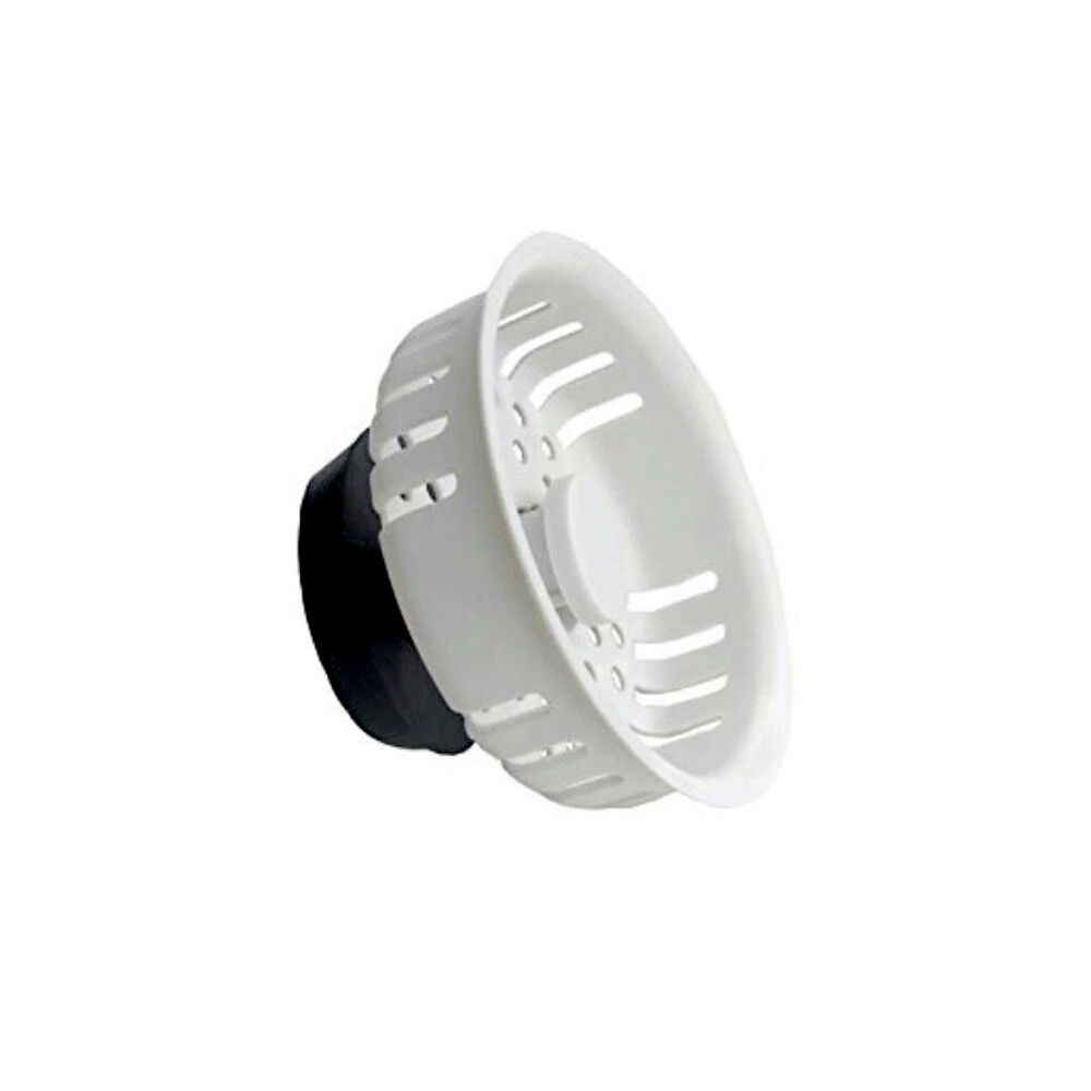 Master Plumber Plastic Strainer Basket, White 585-505