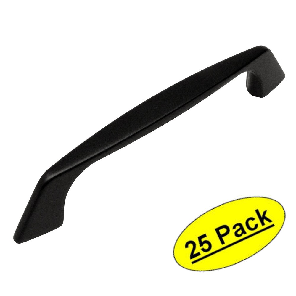*25 Pack* Cosmas Cabinet Hardware Flat / Matte Black Handle Pulls #9499FB