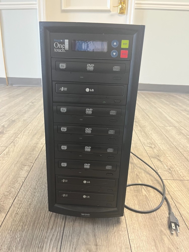 Kingdom One Touch KDV7A Professional 1:7 DVD/CD Duplicator