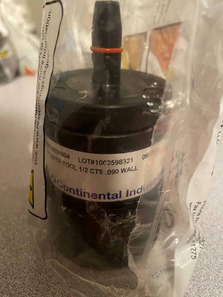 Continental Industries 1/2 Inch Chamfer Tool