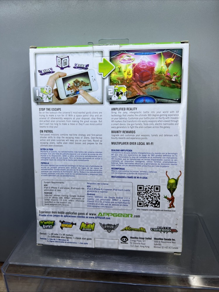 APPGEAR Game ALIEN JAILBREAK Mobile App for iPHONE, iPAD2, iPOD, Android NEW