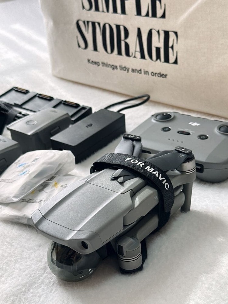 Dji Mavic Air 2 Fly More Combo Drone Kit With Remote Controller Batteries Case