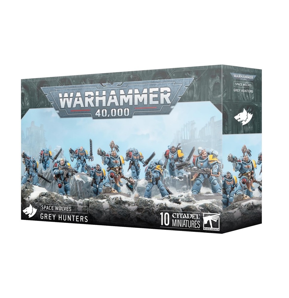 Space Wolves : Grey Hunters - Warhammer 40K - Games Workshop