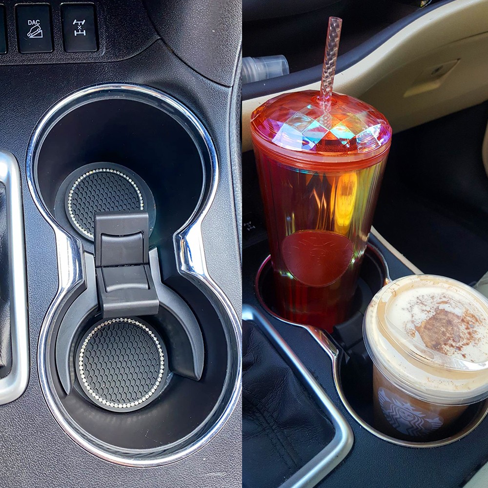 For 2014-2019 Toyota Highlander 2018 2017 Console Cup Holder Insert Divider US