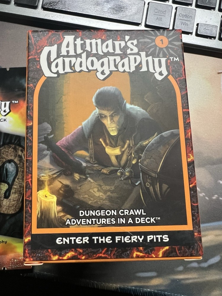 Creature Curation RPG Atmar's Cardography Bundle 1-5 and Dead Ends Booster Pack