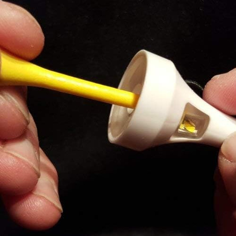 Broken Golf Tee Solution | Tee Repair Tool Sharpens Broken Wood & Plastic Tees |