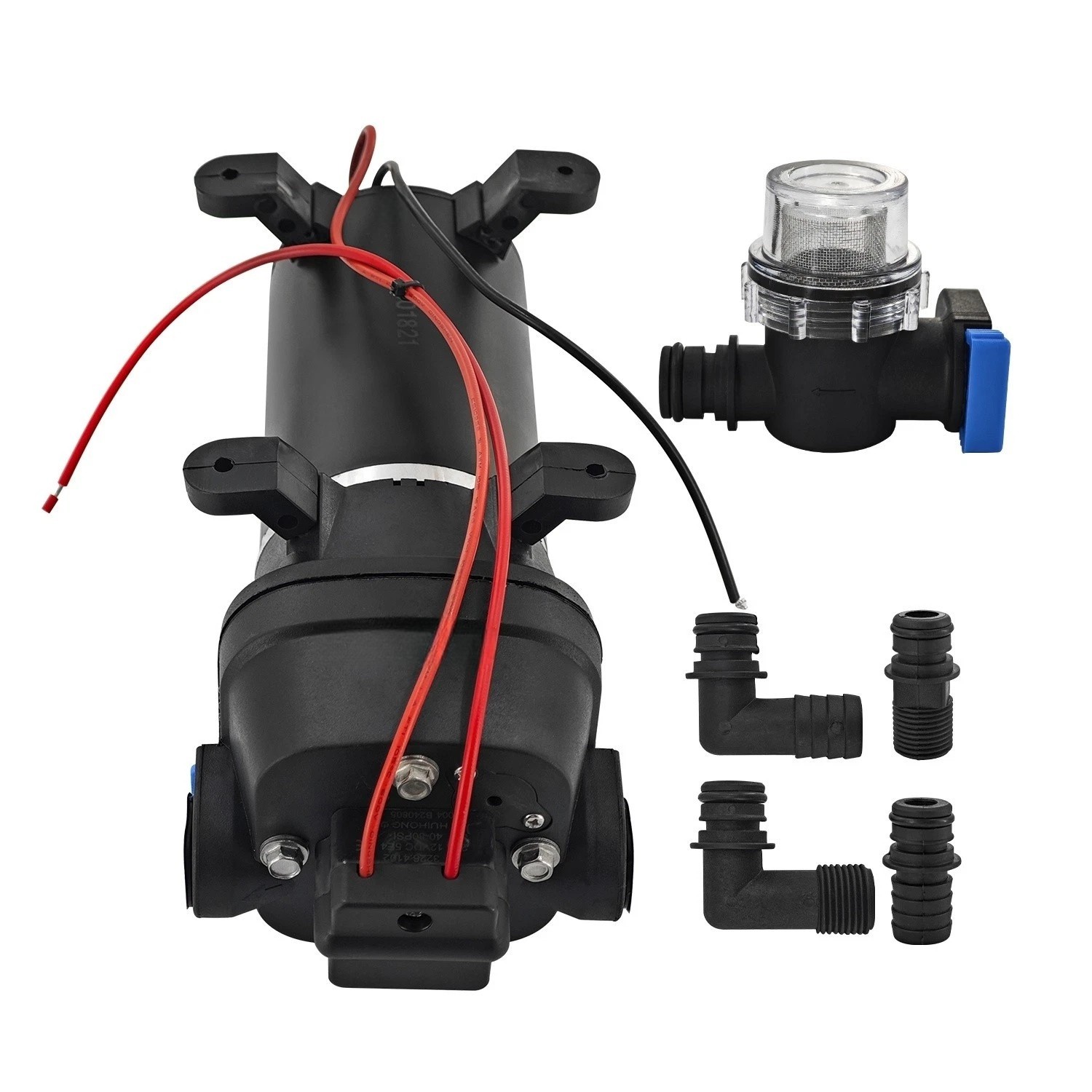 Deck Wash Pump 04325143A 12V Water System Pump 4.5 GPM 40PSI Fits for Flojet