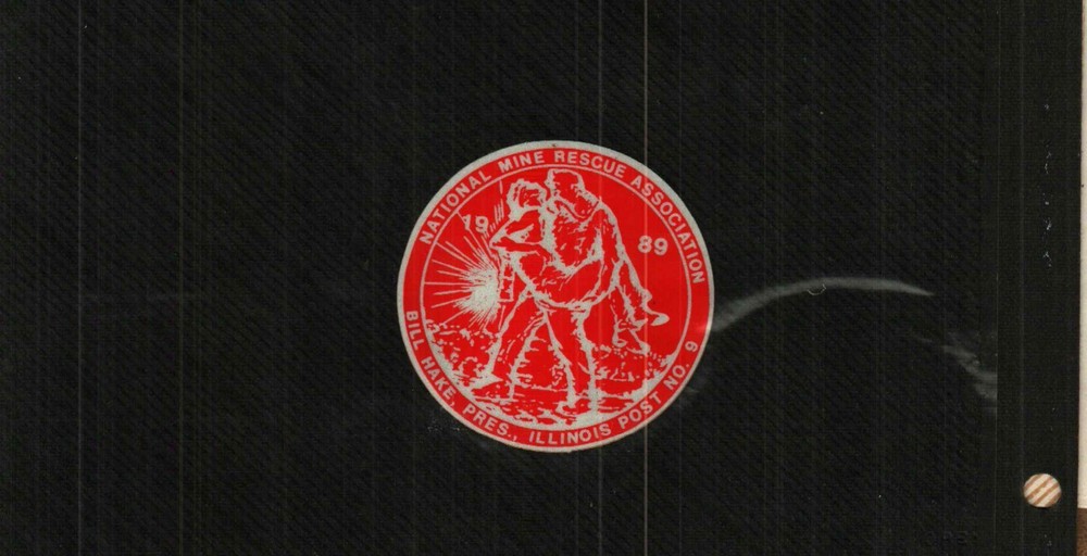 NICE NATIONAL MINE RESCUE COAL MINING STICKER # 122